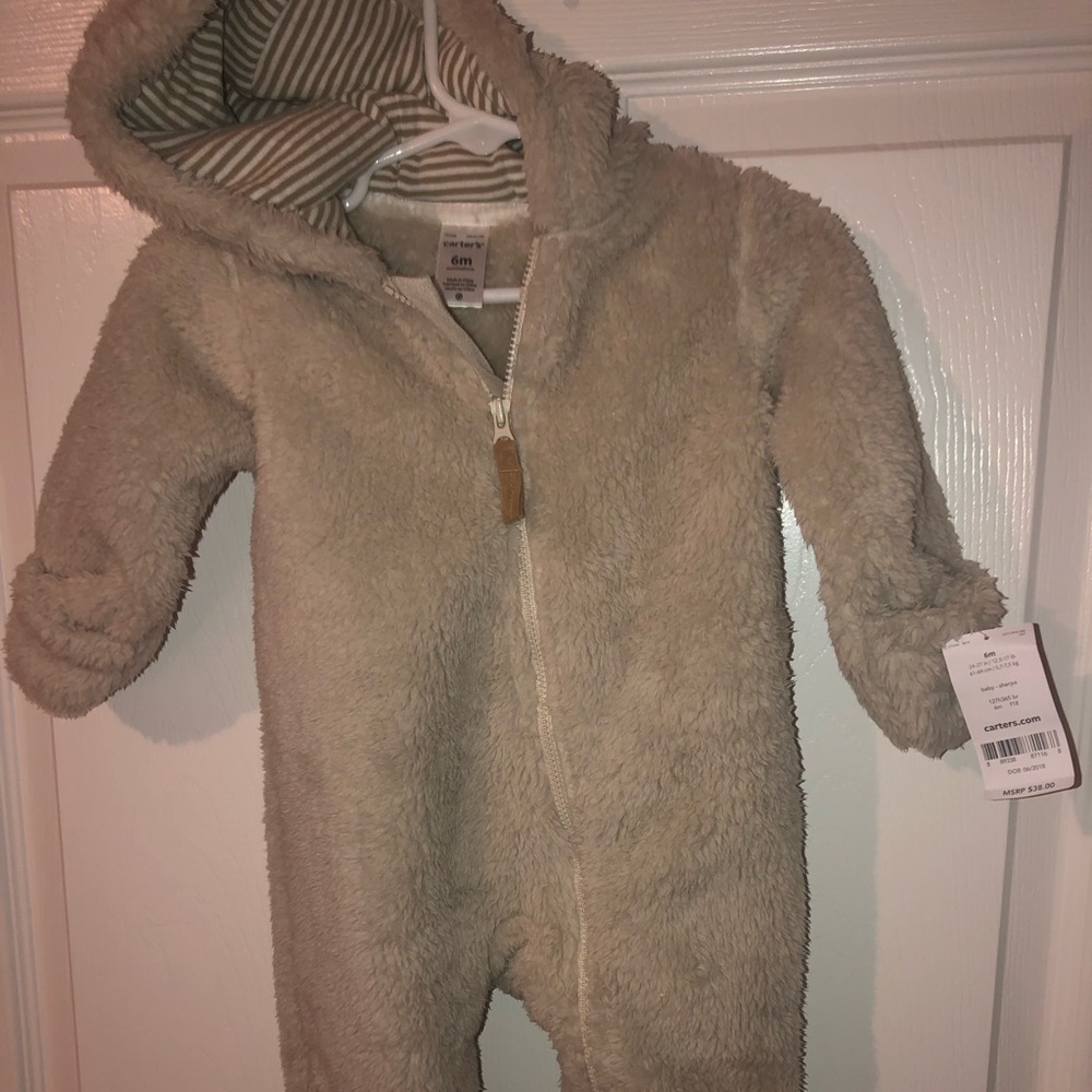 Baby zip up Sherpa